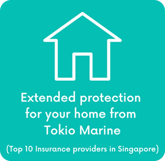 Extended protection for your home from Tokio Marine Logo